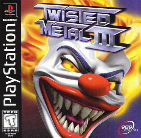 twisted 3 metal ps box art|twisted metal anthology ps1.